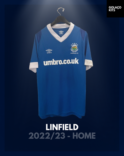 Linfield 2022/23 - Home *BNWOT*