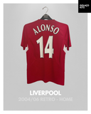 Liverpool 2004/06 Retro - Home - Alsonso #14