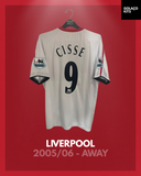 Liverpool 2005/06 - Away - Cisse #9