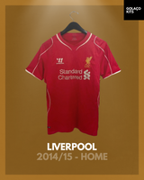 Liverpool 2014/15 - Home