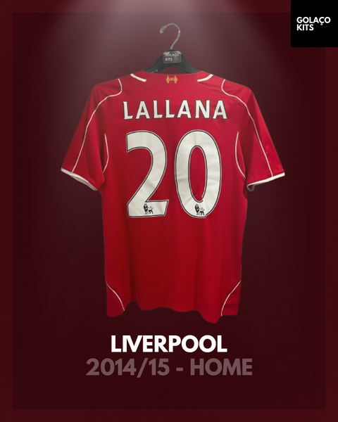 Liverpool 2014/15 - Home - Lallana #20