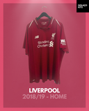 Liverpool 2018/19 - Home