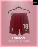 Liverpool 2018/19 - Shorts - #18
