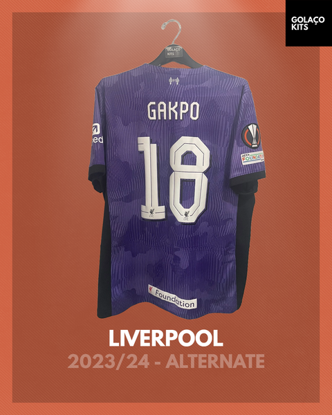 Liverpool 2023/24 - Alternate - Gakpo #18