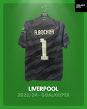 Liverpool 2023/24 - Goalkeeper - A. Becker #1