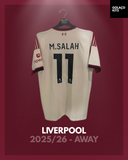 Liverpool 2025/26 - Away - M. Salah #11 *BNWT*