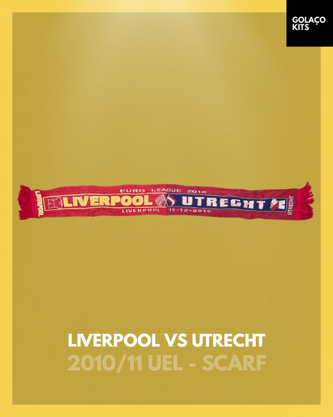 Liverpool vs Utrecht 2010/11 UEL - Scarf