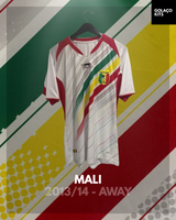 Mali 2013/14 - Away *BNWOT*