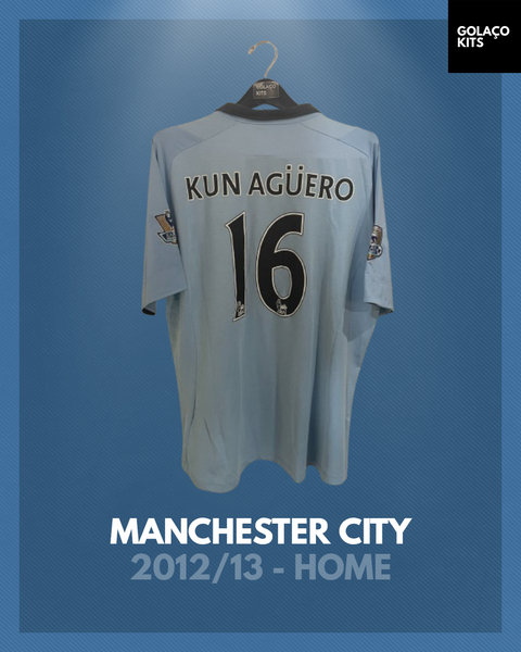 Manchester City 2012/13 - Home - Kun Aguero #16