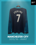 Manchester City 2015/16 - Away - Long Sleeve - Sterling #7