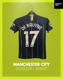 Manchester City 2018/19 - Away - De Bruyne #17