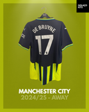 Manchester City 2024/25 - Away - De Bruyne #17 *PLAYER ISSUE* *BNWT*