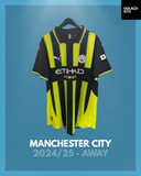 Manchester City 2024/25 - Away *PLAYER ISSUE*
