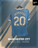 Manchester City 2025/26 - Home - Bernardo #20 *BNWT*