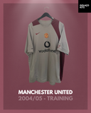 Manchester United 2004/05 - Training