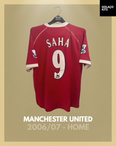 Manchester United 2006/07 - Home - Saha #9