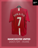 Manchester United 2007/09 - Home - Ronaldo #7