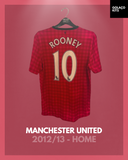 Manchester United 2012/13 - Home - Rooney #10