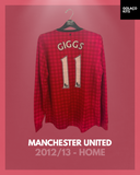 Manchester United 2012/13 - Home - Long Sleeve - Giggs #11