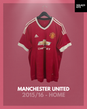 Manchester United 2015/16 - Home