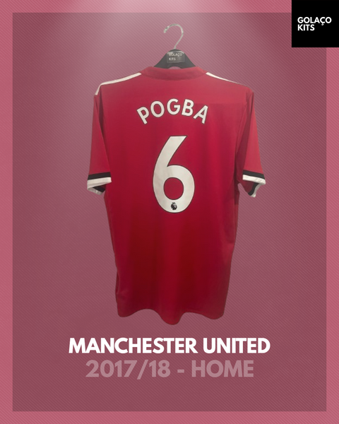 Manchester United 2017/18 - Home - Pogba #6