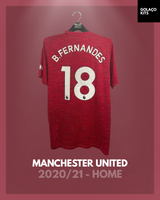 Manchester United 2020/21 - Home - B. Fernandes #18