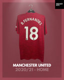 Manchester United 2020/21 - Home - B. Fernandes #18