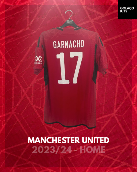 Manchester United 2023/24 - Home - Garnacho #17 *PLAYER ISSUE* *BNWT*