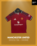 Manchester United 2025/26 - Home