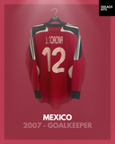 Mexico 2007 - Goalkeeper - Long Sleeve - J. Corona #12