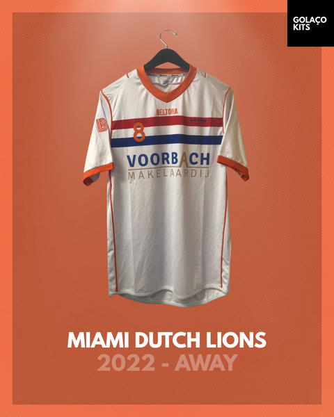 Miami Dutch Lions 2022 - Away - #8