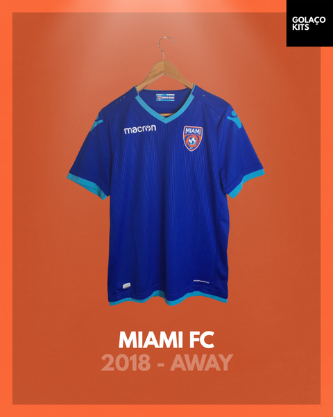 Miami FC 2018 - Away - Suarez #92