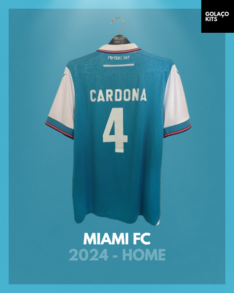 Miami FC 2024 - Home - Cardona #4