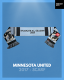 Minnesota United 2017 - Scarf - Inaugural Season *BNWT*