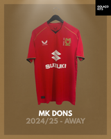 MK Dons 2024/25 - Away *BNWOT*