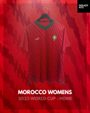 Morocco Womens 2023 World Cup - Home - Womens *BNWOT*