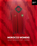 Morocco Womens 2023 World Cup - Home - *BNWOT*