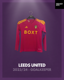 Leeds United 2023/24 - Goalkeeper - Long Sleeve