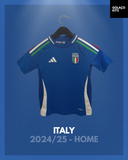 Italy 2024/25 - Home