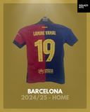 Barcelona 2024/25 - Home - Lamine Yamal #19