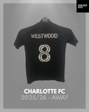 Charlotte FC 2025/26 - Away - Westwood #8