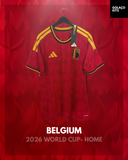 Belgium 2026 World Cup - Home *BNWT*