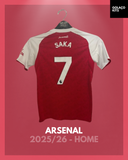 Arsenal 2025/26 - Home - Saka #7