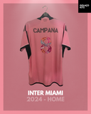 Inter Miami 2024 - Home - Campana #8 *PLAYER ISSUE*