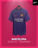 Barcelona 2014/15 - Training