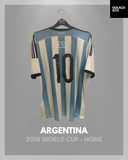 Argentina 2014 World Cup - Home - Messi #10