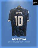 Argentina 2026 World Cup - Away - Messi #10