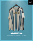 Argentina 2026 World Cup - Home - Long Sleeve *BNWT*