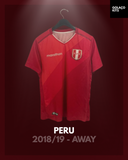 Peru 2018/19 - Away