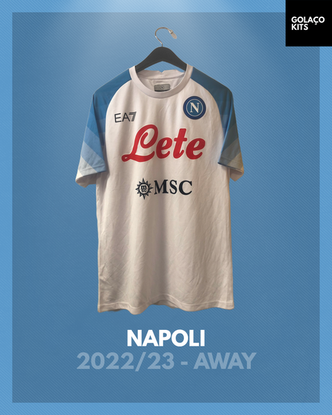 Napoli 2022/23 - Away *PLAYER ISSUE* *BNWOT*